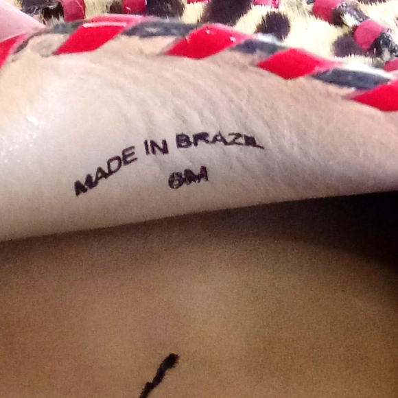 Kate Spade New York Sadie Calf Hair Leopard Flats Size 6 - Picture 7 of 10